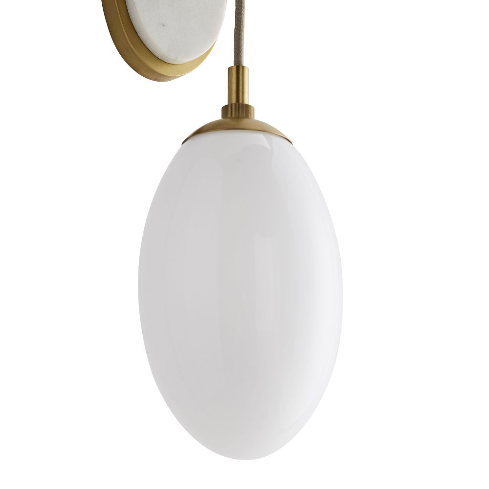 Bindi Sconce Opal Glass