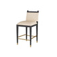 arteriors burdock counter stool ivory