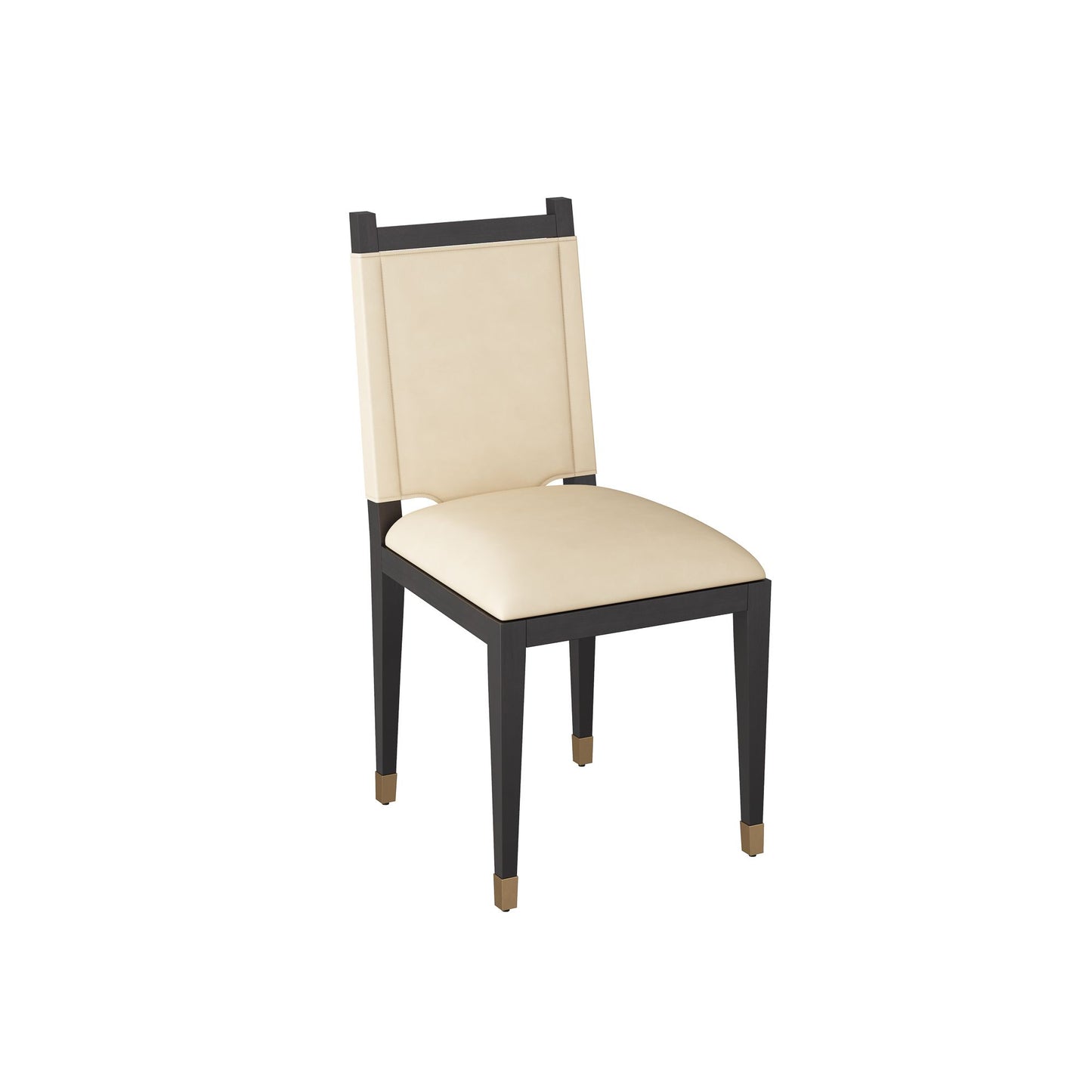 arteriors burdock dining chair angle