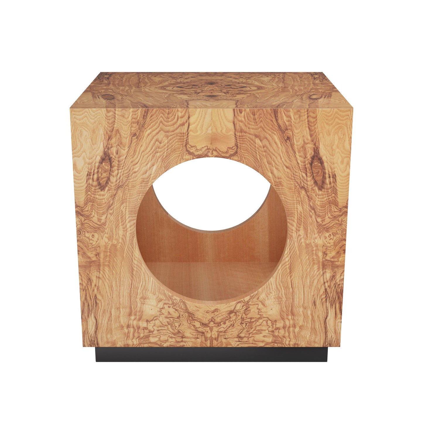 arteriors burks end table front