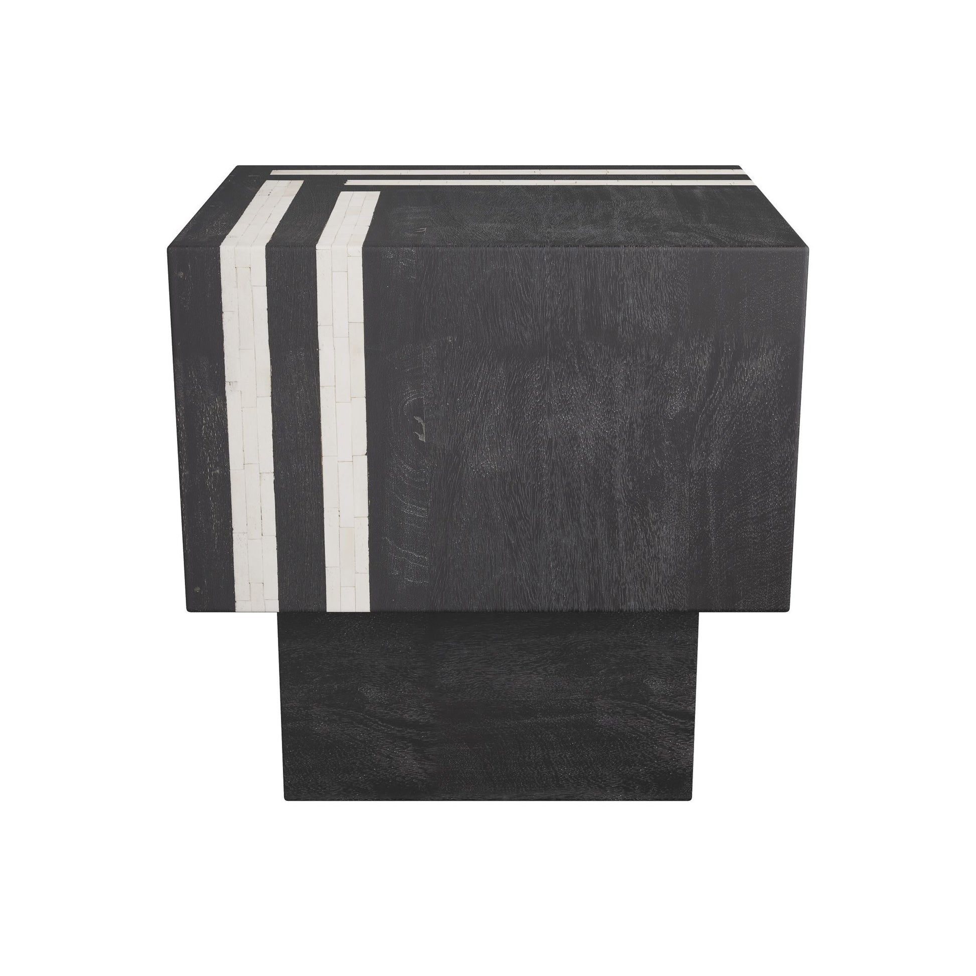 arteriors burton end table front