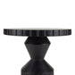 arteriors calypso end table black corner