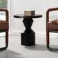 arteriors calypso end table black lifestyle