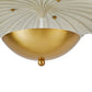 arteriors camella flush mount bottom