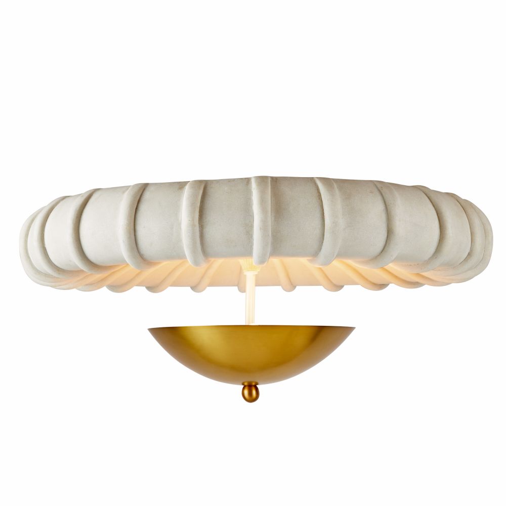 arteriors camella flush mount illuminated