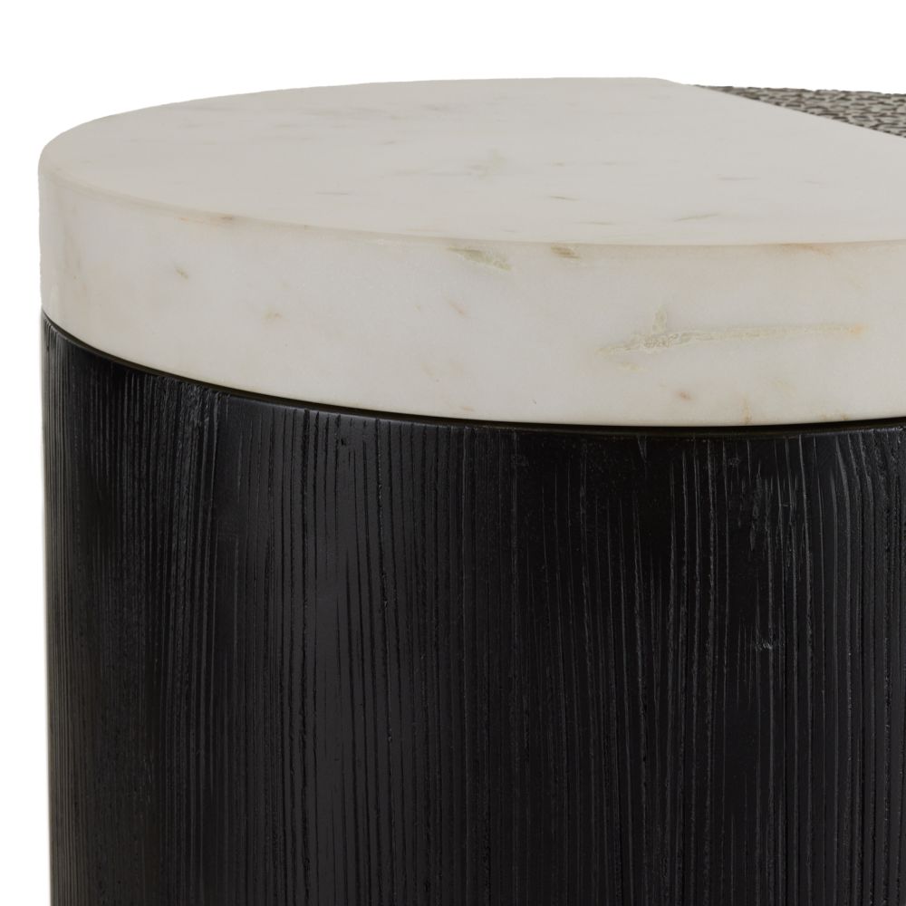 arteriors celestine accent table top