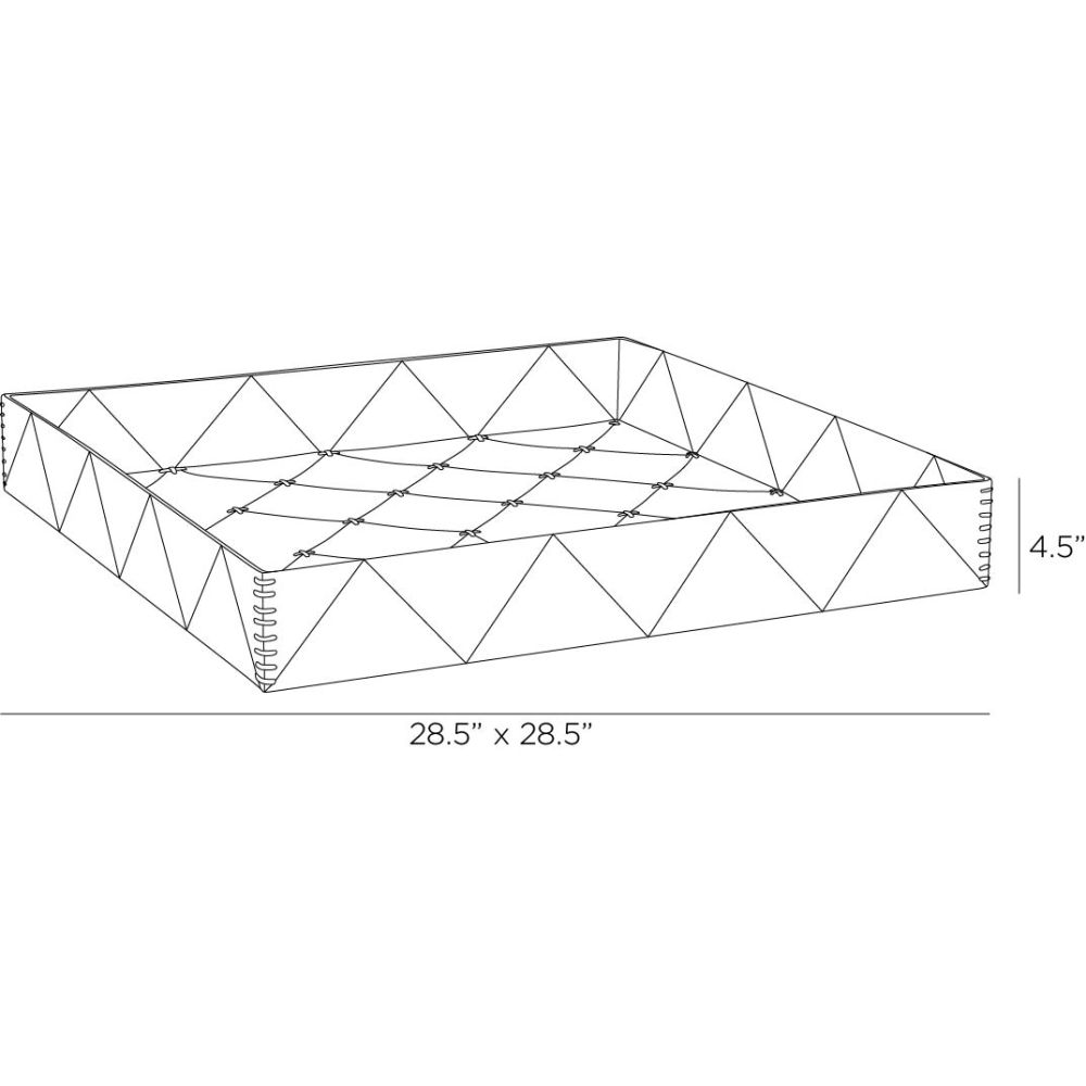 arteriors channing tray diagram