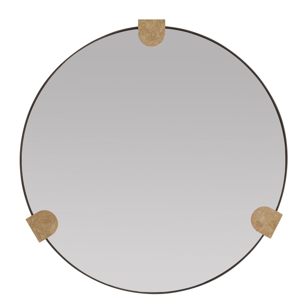 arteriors clasp mirror front