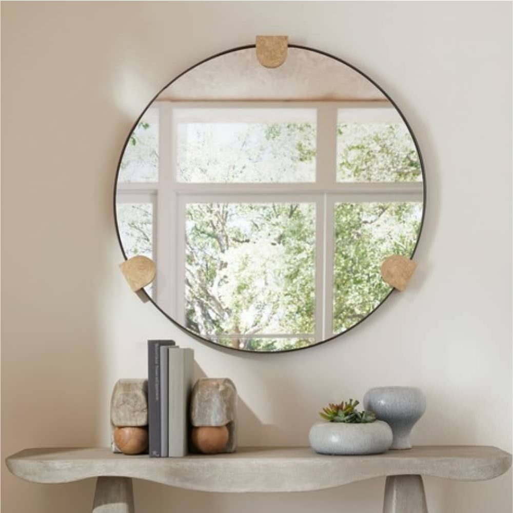 arteriors clasp mirror lifestyle