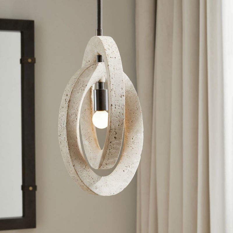 arteriors collins pendant styled