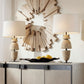 arteriors comal lamp styled