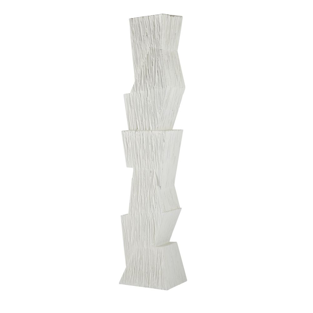 arteriors darnell floor sculpture angle