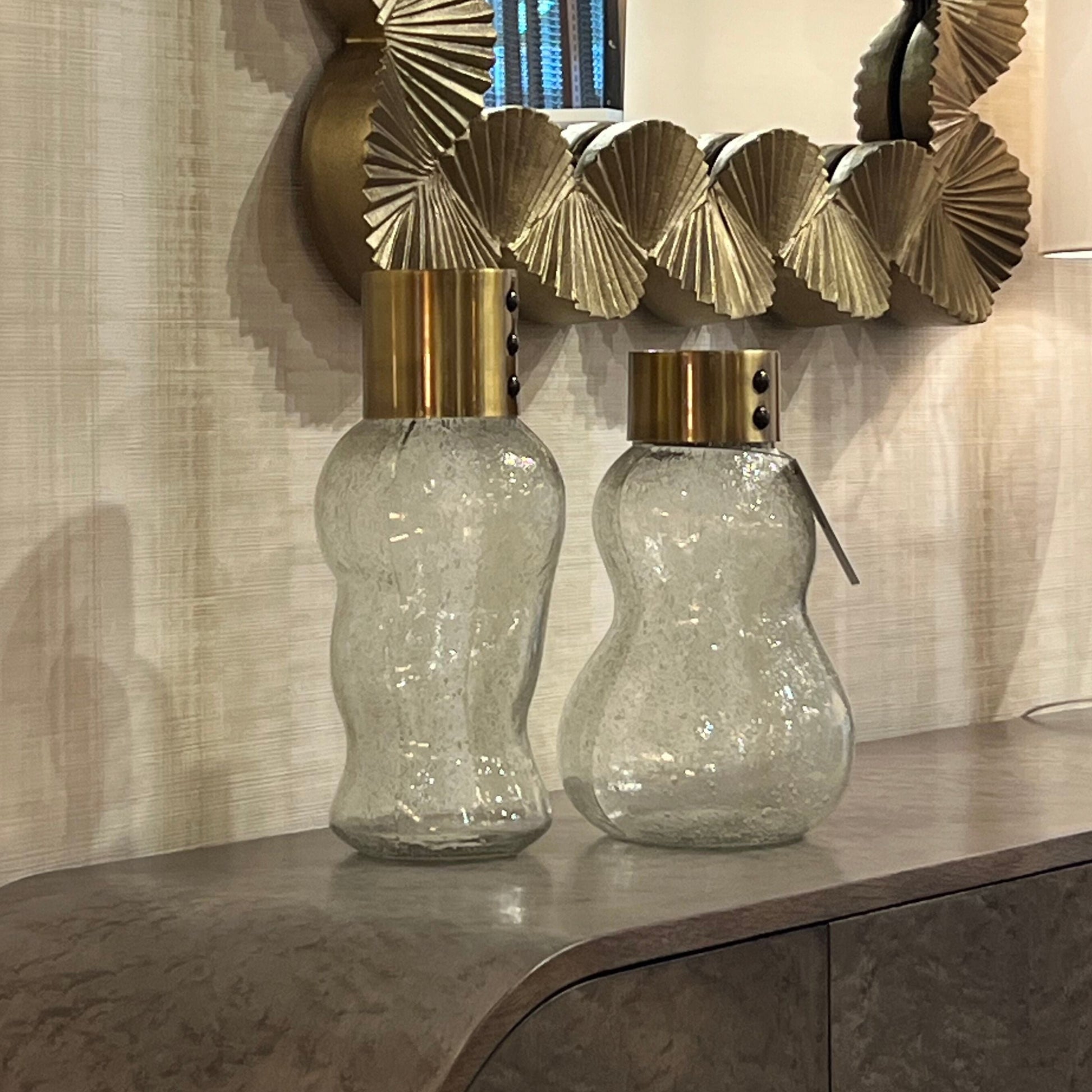 arteriors decker vases set of 2 market