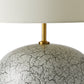 arteriors egret lamp detail