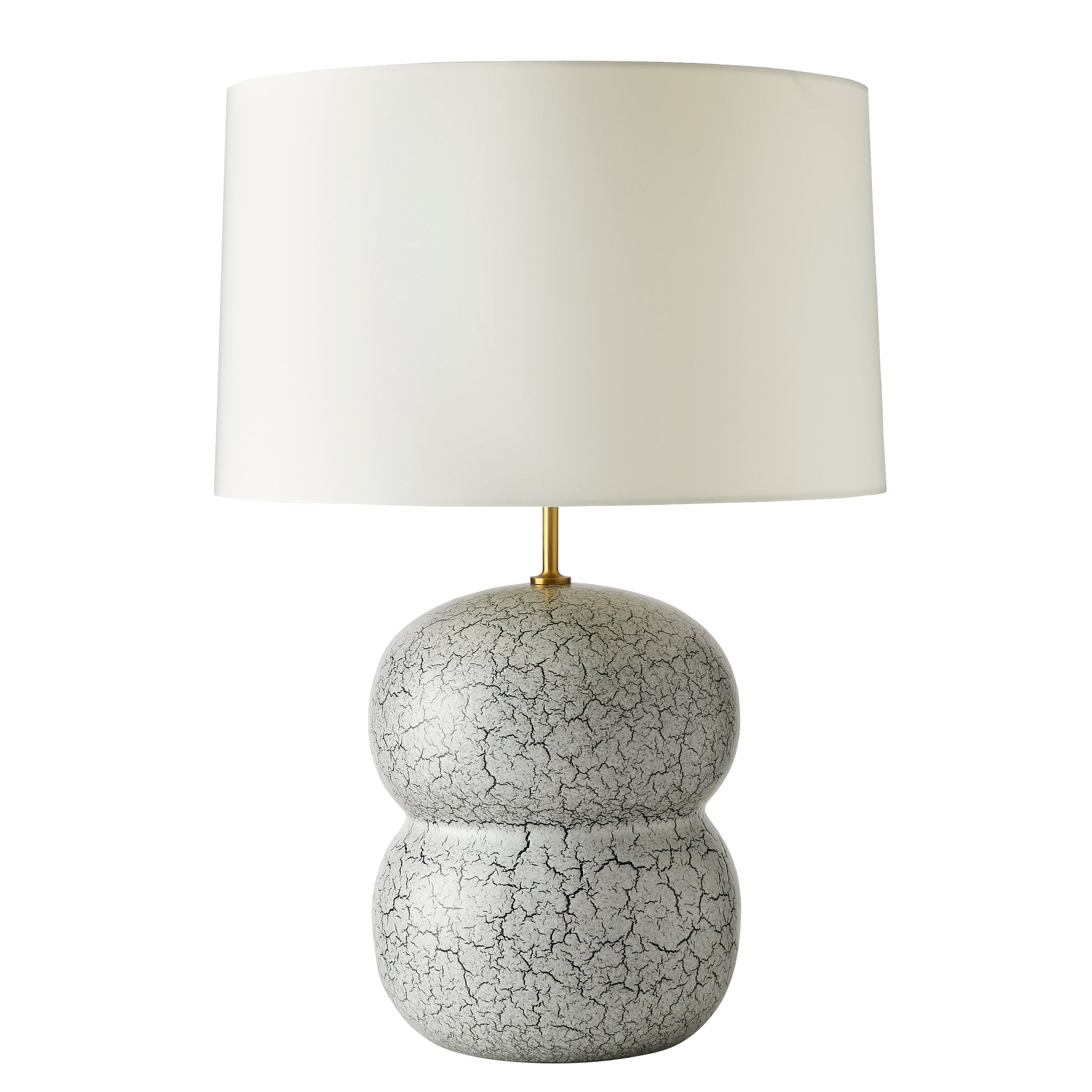 arteriors egret lamp side