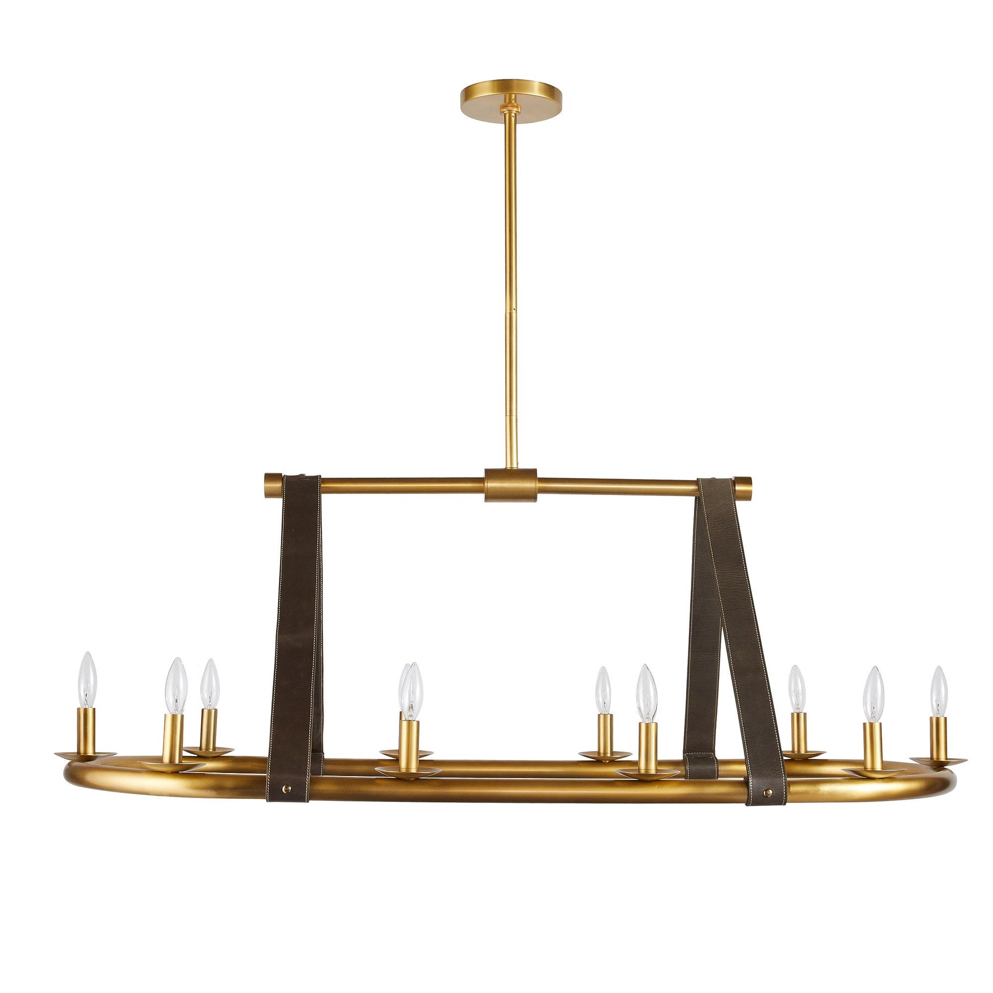 arteriors anglewood chandelier front