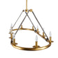 arteriors anglewood chandelier top