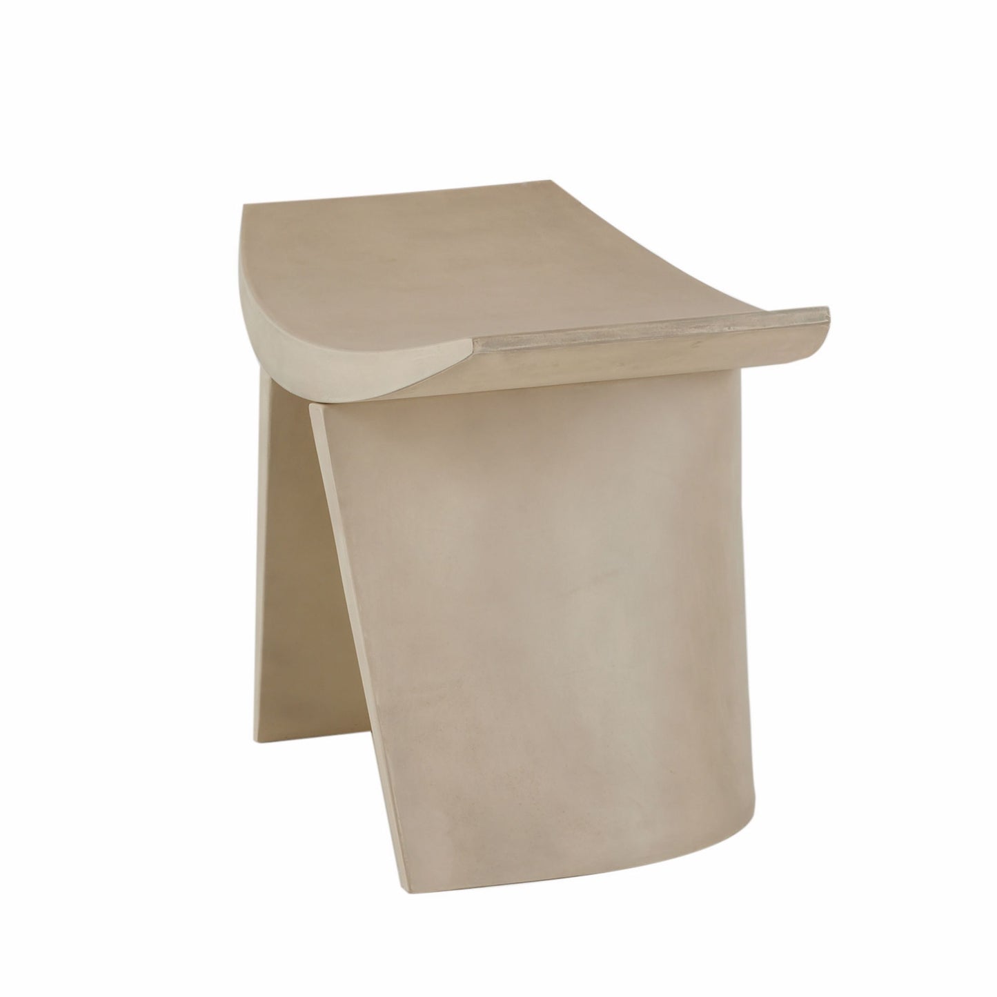 arteriors enya outdoor stool side