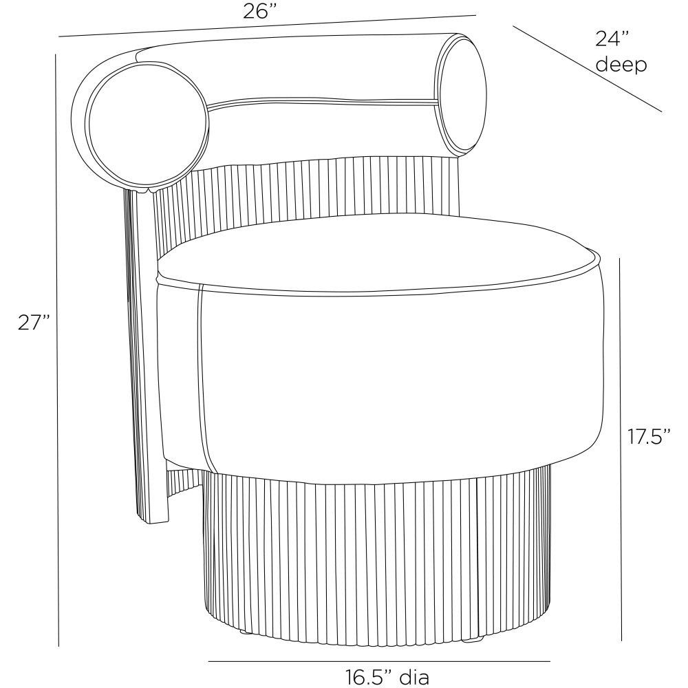 arteriors erhart chair diagram