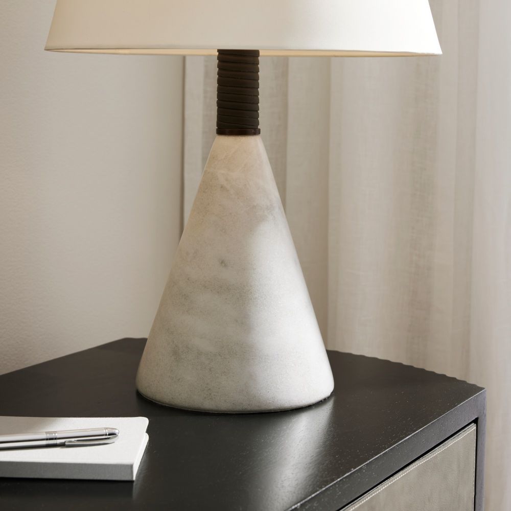 arteriors everly lamp styled