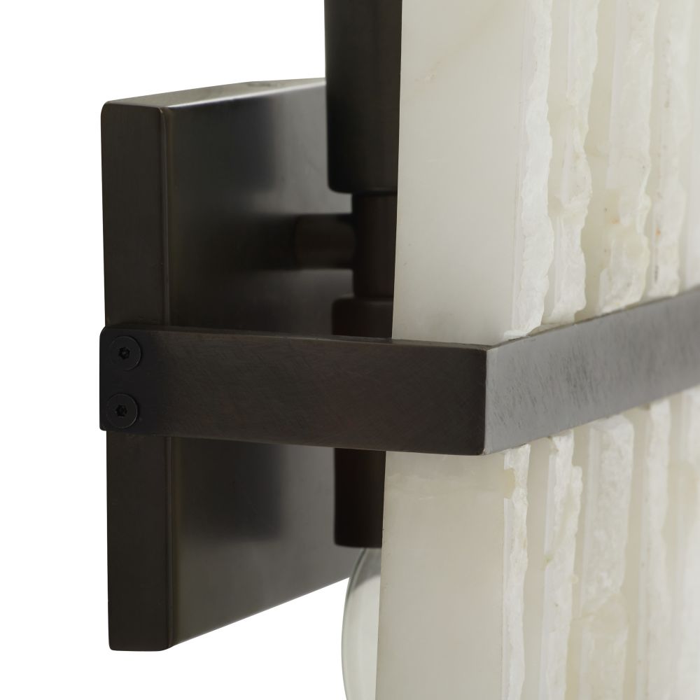 arteriors fairfax sconce mount