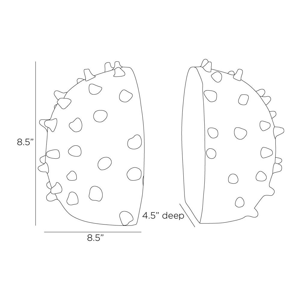 arteriors fenwick bookends diagram