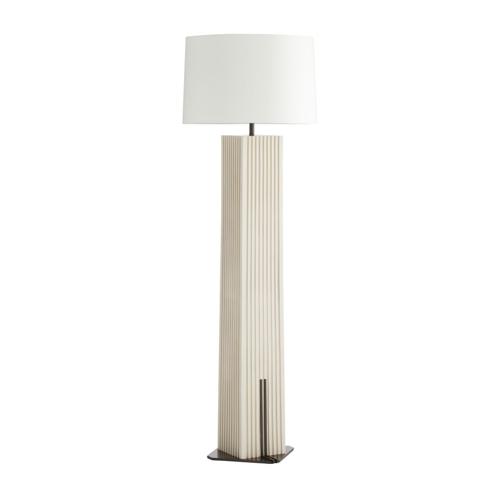 arteriors fortunata floor lamp angle