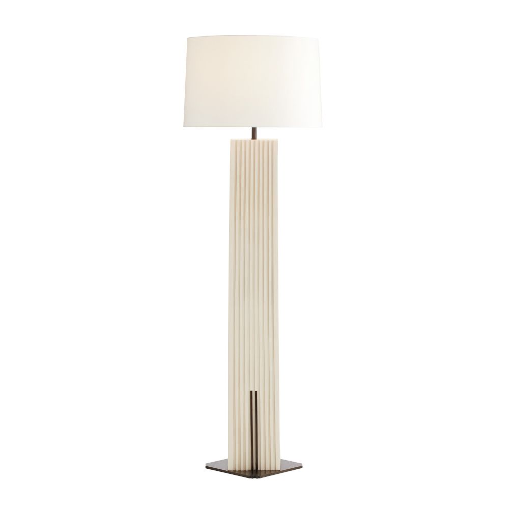 arteriors fortunata floor lamp front