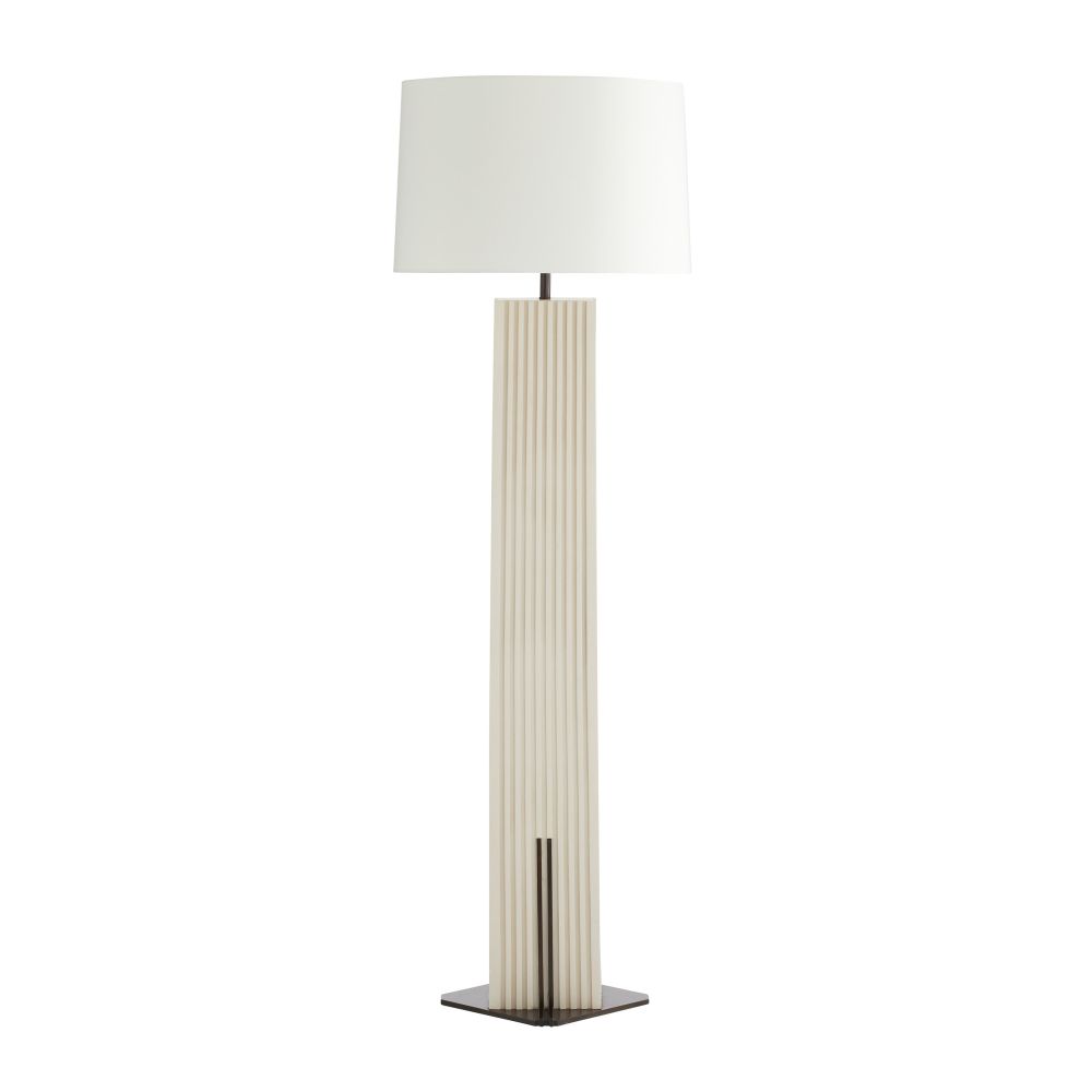 arteriors fortunata floor lamp side