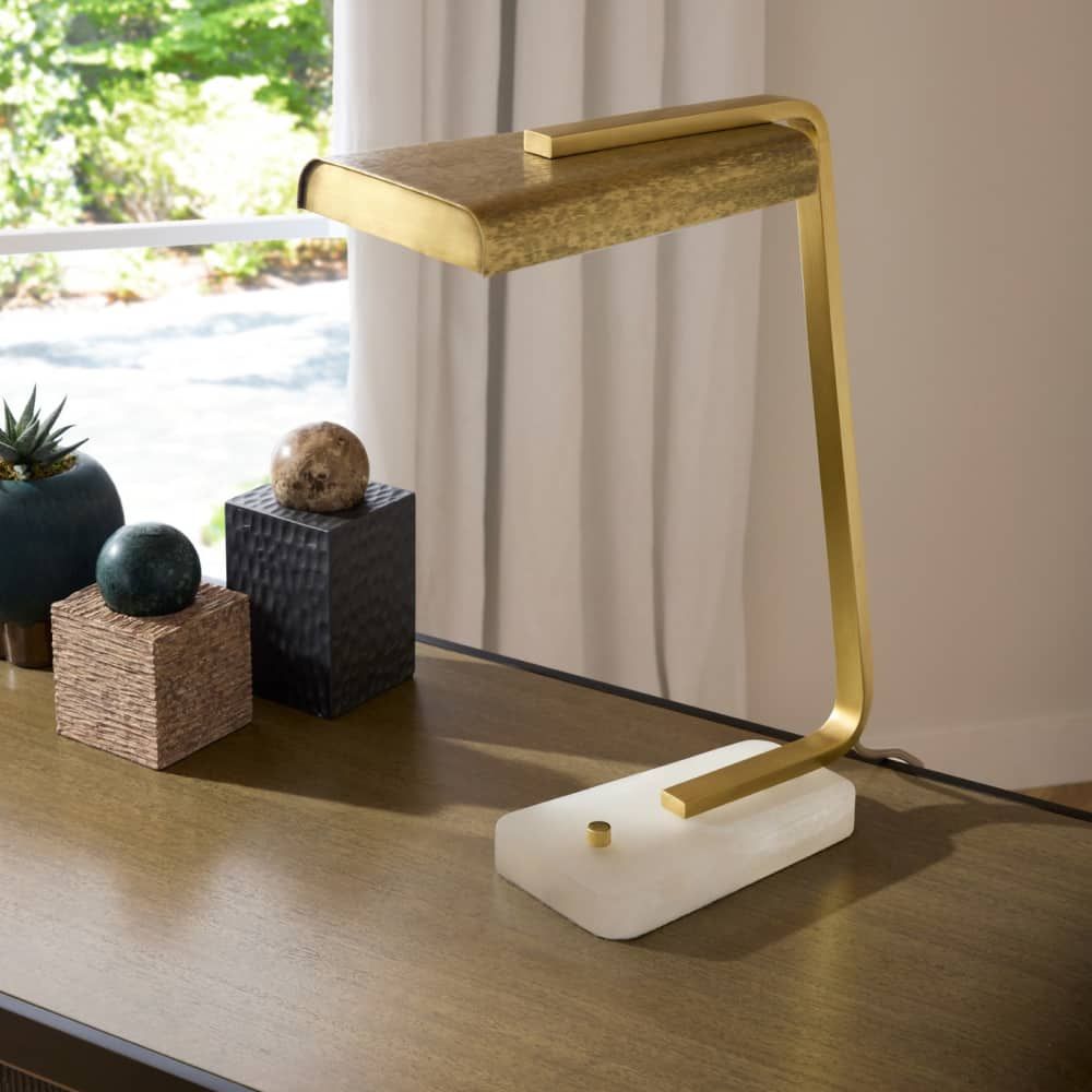 arteriors genevieve desk lamp styled