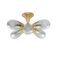 arteriors giselle flush mount angle