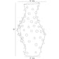 arteriors grenell tall vase diagram