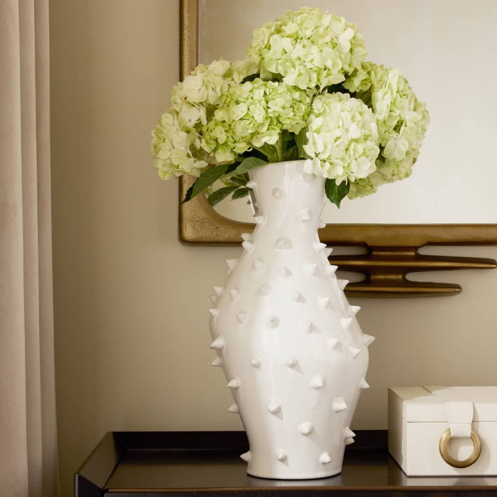 arteriors grenell tall vase lifestyle