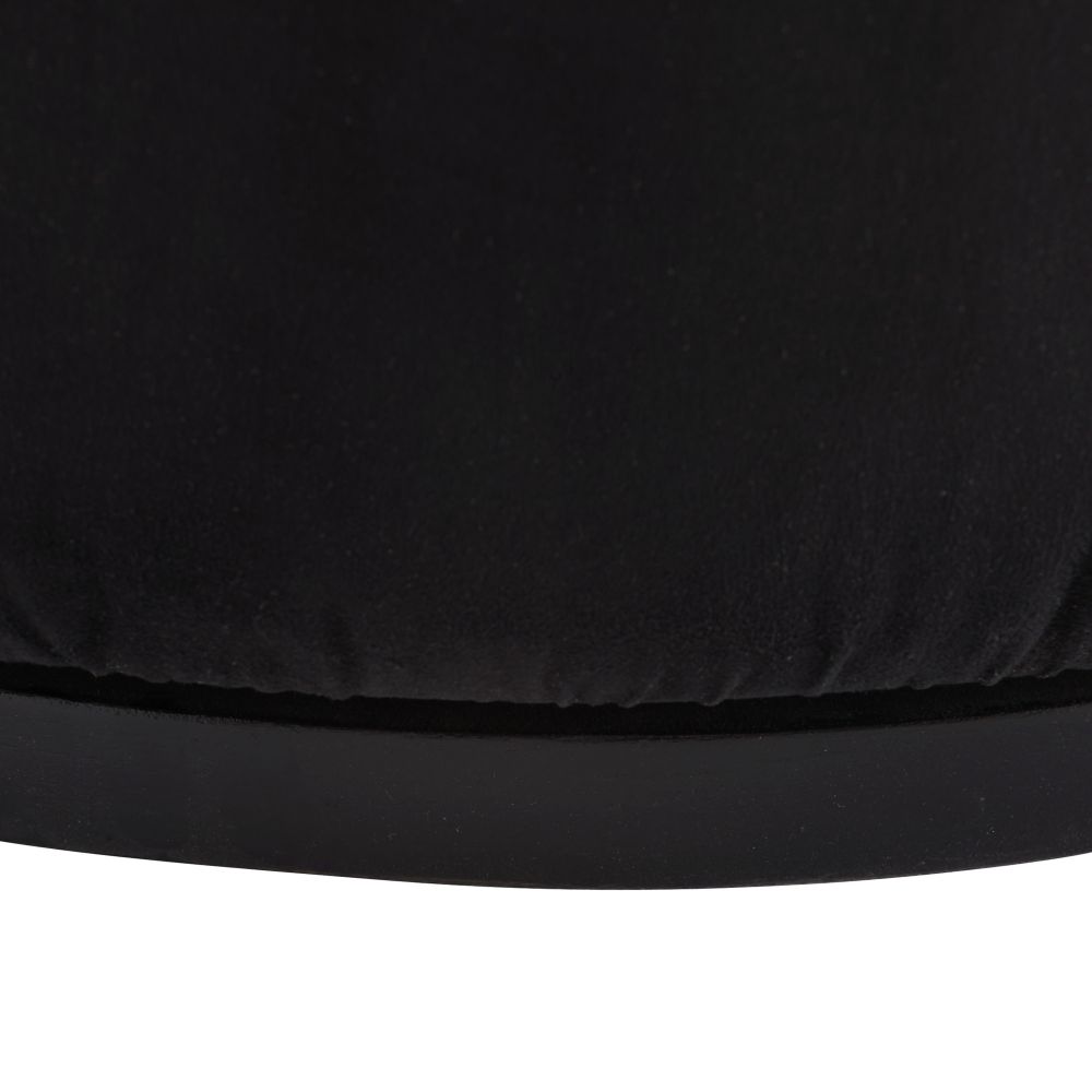 Gretel Chair Black Suede