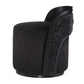 Gretel Chair Black Suede