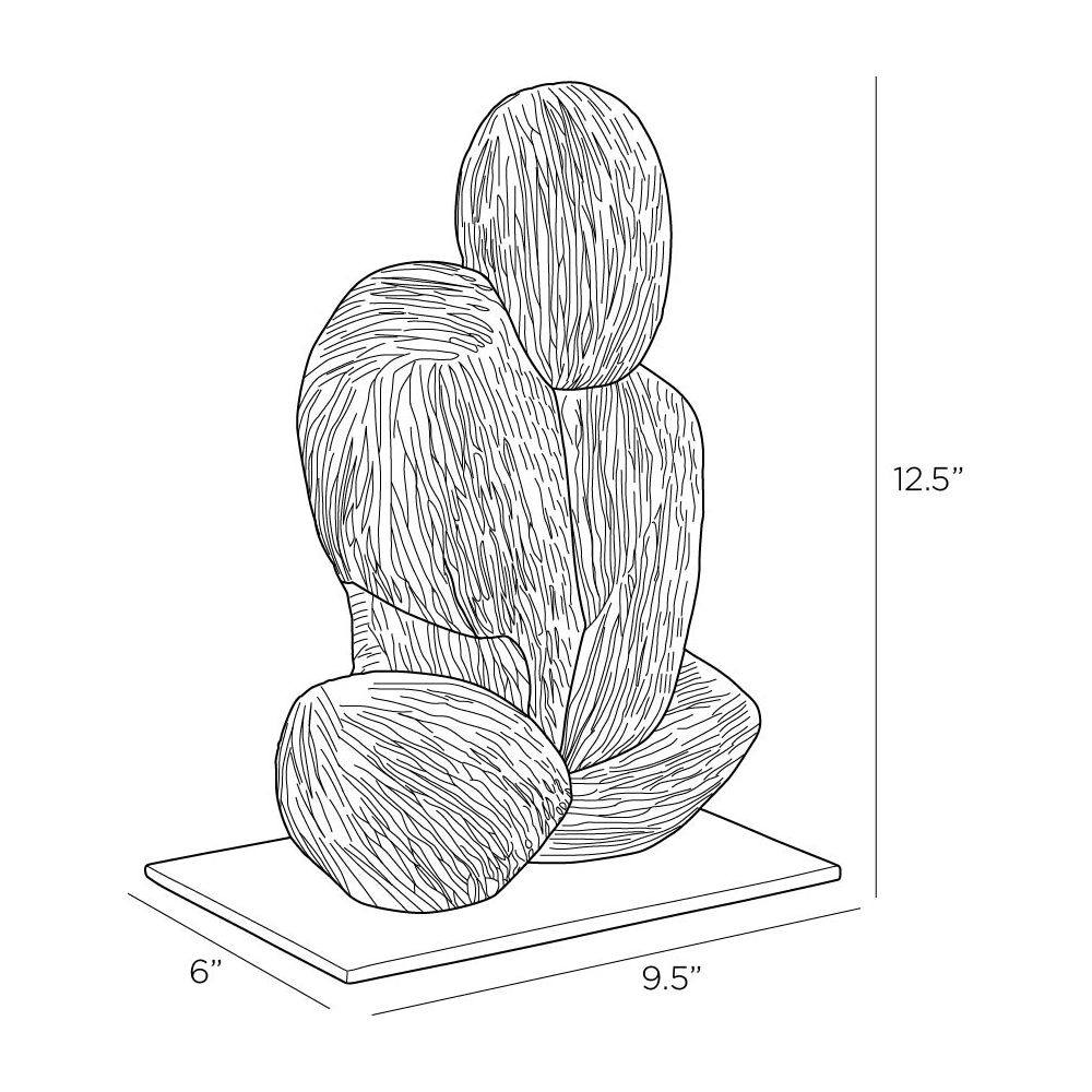 arteriors grissom sculpture diagram