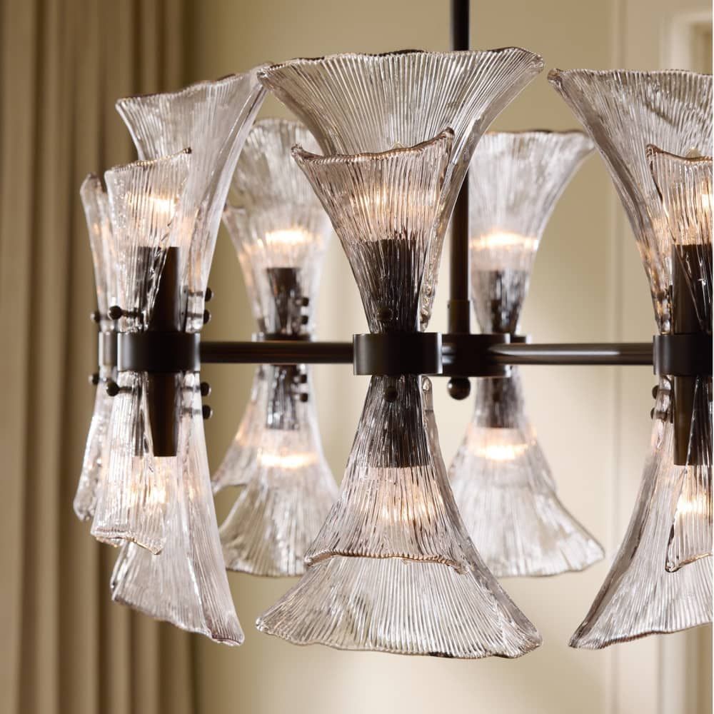 arteriors gwendolyn chandelier styled