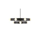 arteriors hans chandelier front