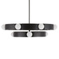 arteriors hans chandelier side