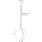 arteriors hartland pendant diagram