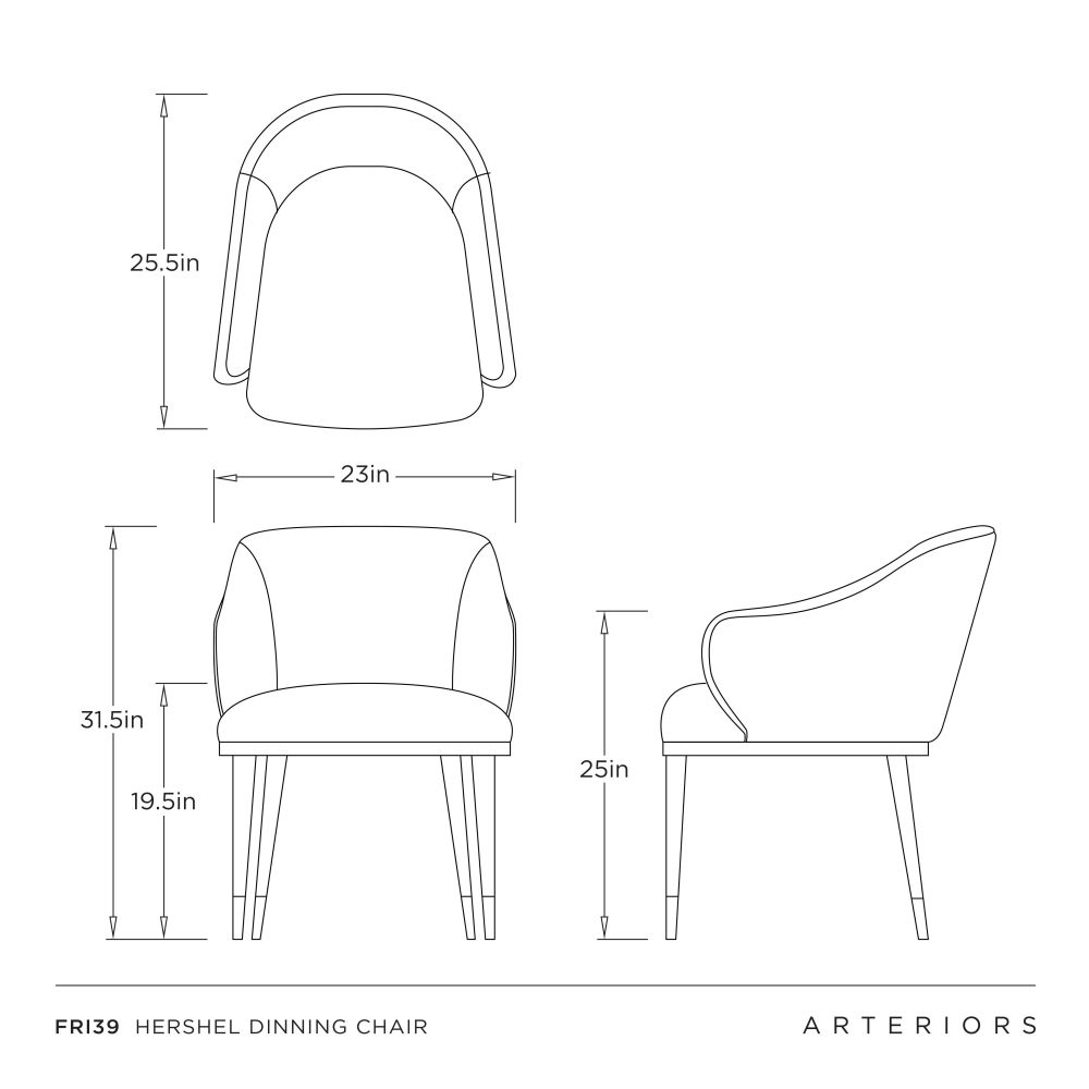Gray leather armchair with black legs on a white background