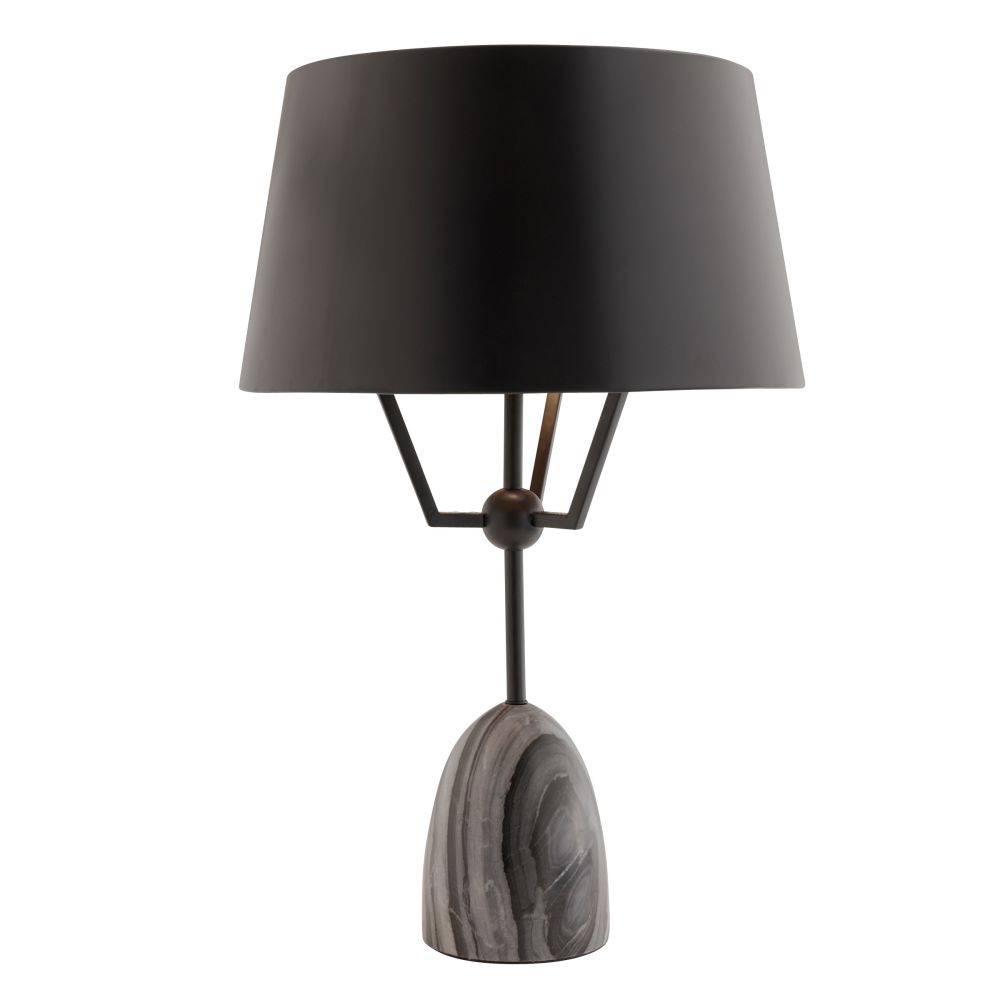 arteriors hodgins lamp illuminated