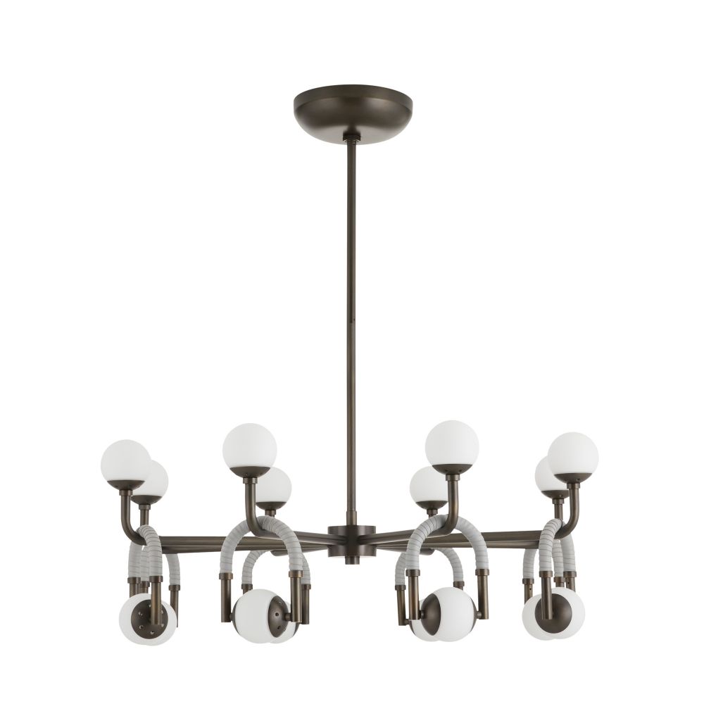 arteriors hollins chandelier angle