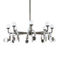 arteriors hollins chandelier angled