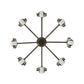 arteriors hollins chandelier bottom