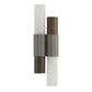 arteriors huntington sconce side angle