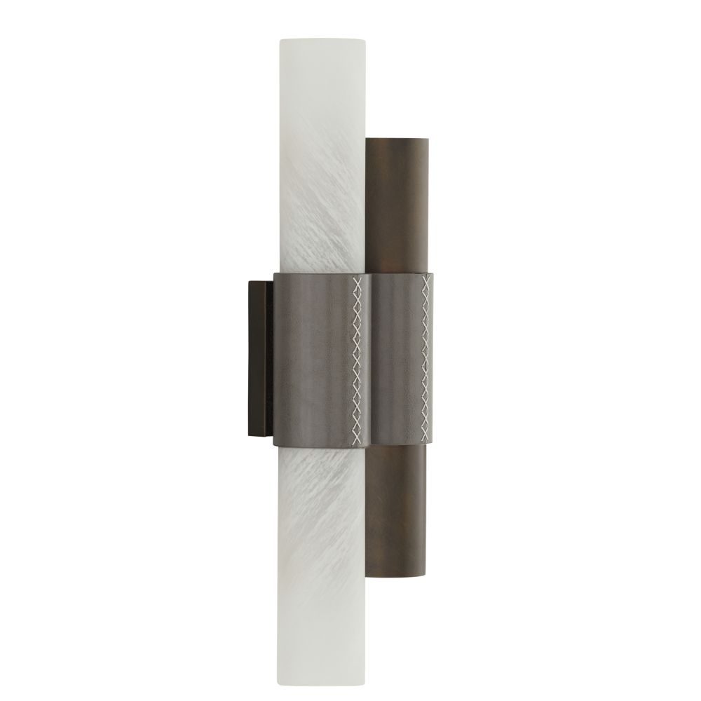 arteriors huntington sconce side