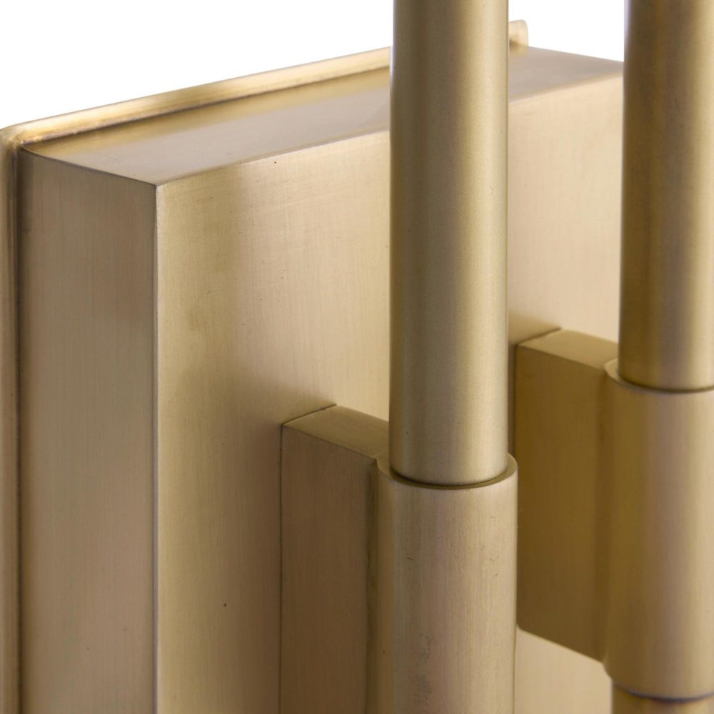 arteriors italo sconce brass