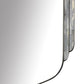 Modern wall-mounted lamp with a textured shade on a white background