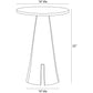 arteriors katara accent table diagram